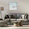 Stupell Industries Subtle Coastal Abstraction Framed Giclee By J:L Design
